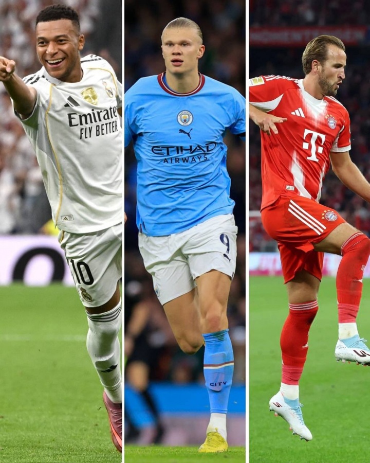 星空体育-欧洲金靴排名：姆巴佩本轮双响追平头名凯恩，哈兰德一球之差紧咬